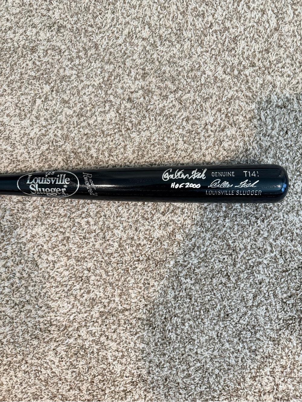 Black Wood Baseball Bat